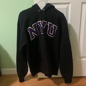 NYU Men’s Hoodie (Black)